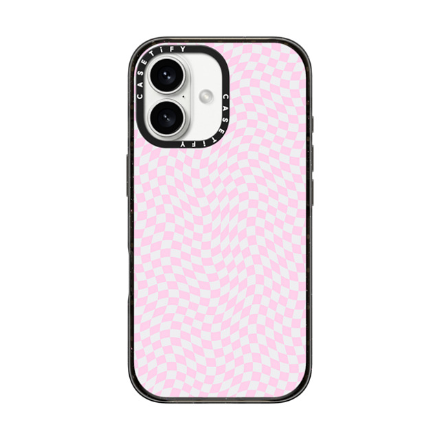 Top Girl Studio x CASETiFY iPhone 16 ケース ブラック インパクトケース MagSafe対応 Check Me Out