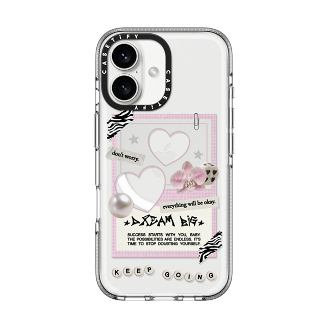 Top Girl Studio x CASETiFY iPhone 16 Case Clear Clear Case MagSafe Compatible Dear Diary Mother's Day Top Girl Studio x CASETiFY iPhone 16 Case Clear Clear Case MagSafe Compatible Dear Diary Mother's Day