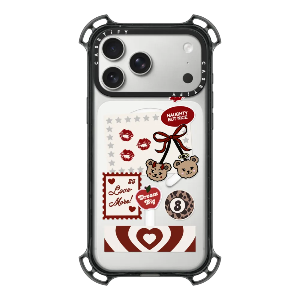 Bounce iPhone 17 Pro Max Case MagSafe Compatible - Naughty But Nice