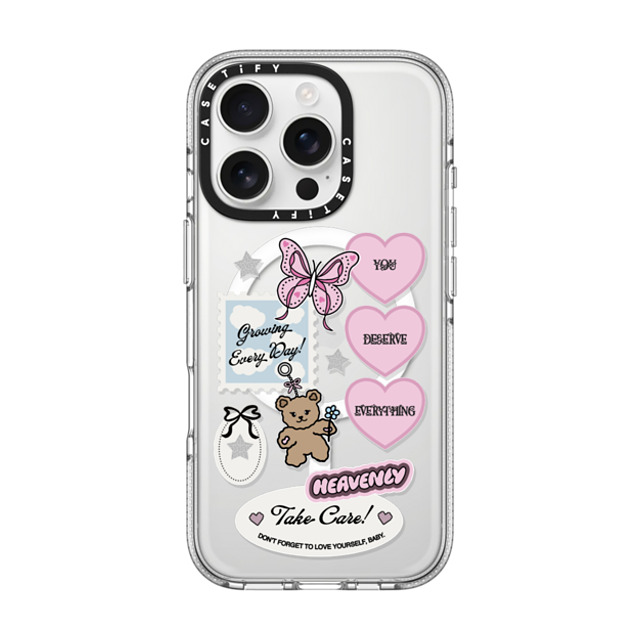 Top Girl Studio x CASETiFY iPhone 16 Pro Case Clear Clear Case MagSafe Compatible Lucky Charms Father's Day Top Girl Studio x CASETiFY iPhone 16 Pro Case Clear Clear Case MagSafe Compatible Lucky Charms Father's Day
