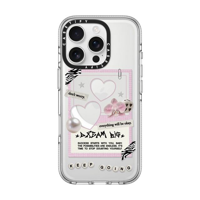 Top Girl Studio x CASETiFY iPhone 16 Pro Case クリア クリア ケース MagSafe対応 Dear Diary Back to School Top Girl Studio x CASETiFY iPhone 16 Pro Case クリア クリア ケース MagSafe対応 Dear Diary Back to School