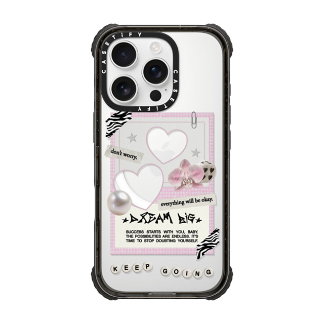 Top Girl Studio x CASETiFY iPhone 16 Pro Case Black ウルトラ インパクトケース MagSafe 対応 Dear Diary Father's Day Top Girl Studio x CASETiFY iPhone 16 Pro Case Black ウルトラ インパクトケース MagSafe 対応 Dear Diary Father's Day