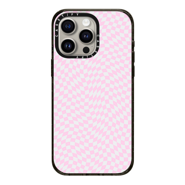 Top Girl Studio x CASETiFY iPhone 15 Pro Max ケース ブラック インパクトケース Check Me Out