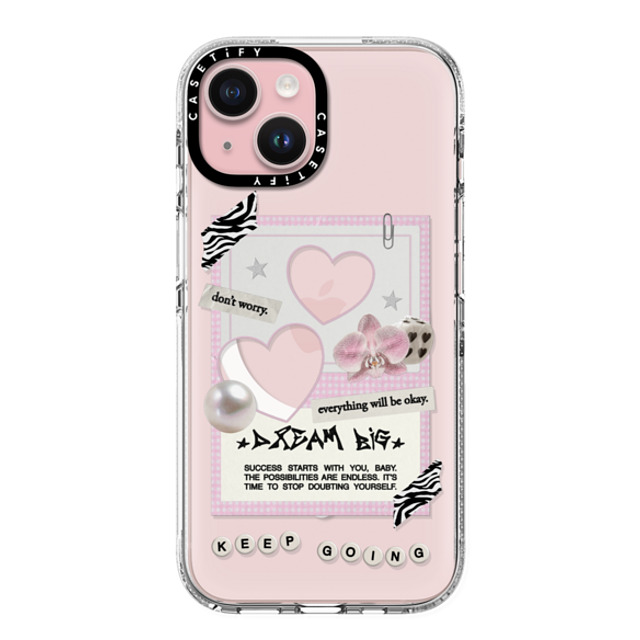 Top Girl Studio x CASETiFY iPhone 15 Case クリア クリア ケース MagSafe対応 Dear Diary Back to School Top Girl Studio x CASETiFY iPhone 15 Case クリア クリア ケース MagSafe対応 Dear Diary Back to School
