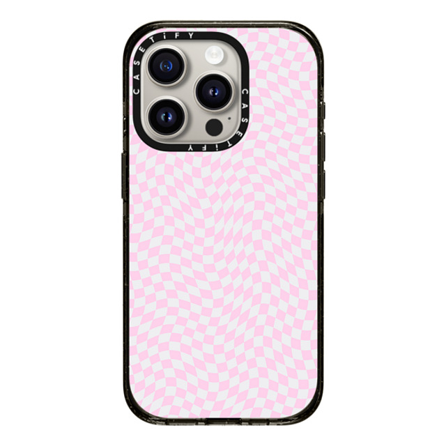 Top Girl Studio x CASETiFY iPhone 15 Pro ケース ブラック インパクトケース Check Me Out