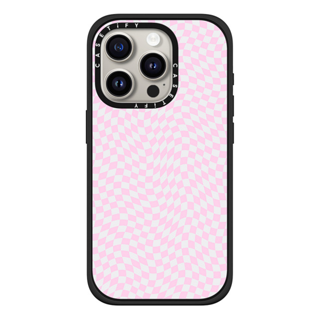 Top Girl Studio x CASETiFY iPhone 15 Pro ケース マットブラック インパクトケース MagSafe対応 Check Me Out