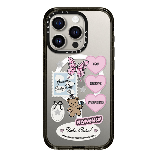Top Girl Studio x CASETiFY iPhone 15 Pro Case Black Impact Case MagSafe Compatible Lucky Charms Back to School Top Girl Studio x CASETiFY iPhone 15 Pro Case Black Impact Case MagSafe Compatible Lucky Charms Back to School