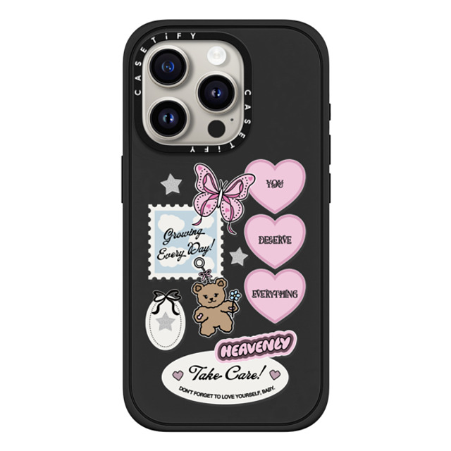 Top Girl Studio x CASETiFY iPhone 15 Pro Case Matte Black Impact Case MagSafe Compatible Lucky Charms Father's Day Top Girl Studio x CASETiFY iPhone 15 Pro Case Matte Black Impact Case MagSafe Compatible Lucky Charms Father's Day