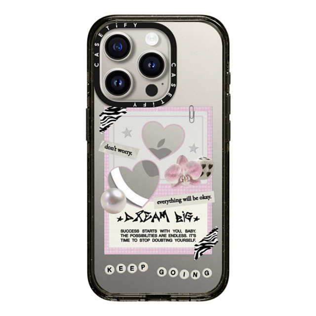 Top Girl Studio x CASETiFY iPhone 15 Pro Case Black Impact Case MagSafe Compatible Dear Diary Back to School Top Girl Studio x CASETiFY iPhone 15 Pro Case Black Impact Case MagSafe Compatible Dear Diary Back to School