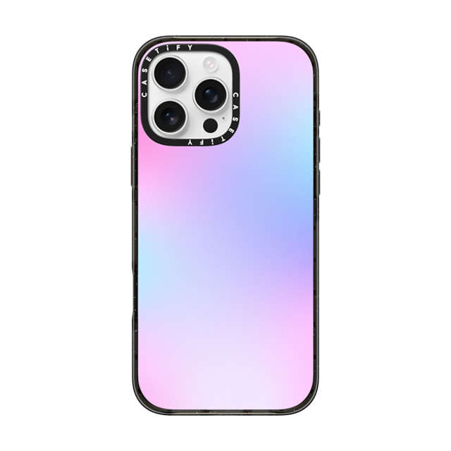 Top Girl Studio x CASETiFY iPhone 16 Pro Max ケース ブラック インパクトケース MagSafe対応 Mood Swings