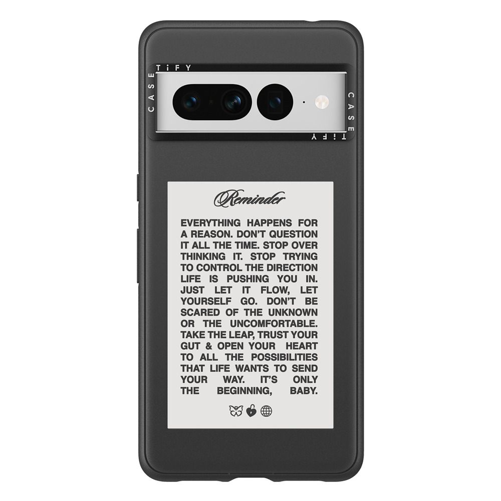 Impact Pixel 7 Pro Case - It's Only The Beginning, Baby By Top Girl Studio