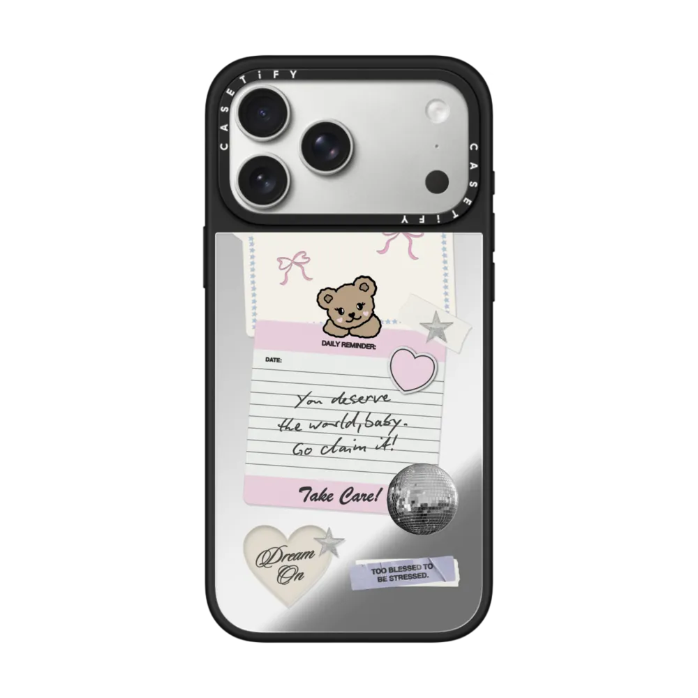 Mirror iPhone 17 Pro Max Case MagSafe Compatible - Coquette Stickers