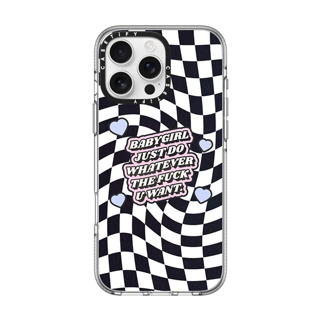 Top Girl Studio x CASETiFY iPhone 16 Pro Max ケース Heart,Quote クリア クリア ケース MagSafe対応 Babygirl Father's Day Top Girl Studio x CASETiFY iPhone 16 Pro Max ケース Heart,Quote クリア クリア ケース MagSafe対応 Babygirl Father's Day