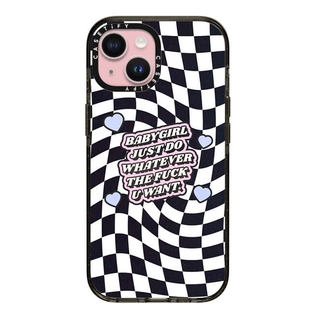 Top Girl Studio x CASETiFY iPhone 15 Case Heart,Quote Black Impact Case Babygirl Mother's Day Top Girl Studio x CASETiFY iPhone 15 Case Heart,Quote Black Impact Case Babygirl Mother's Day