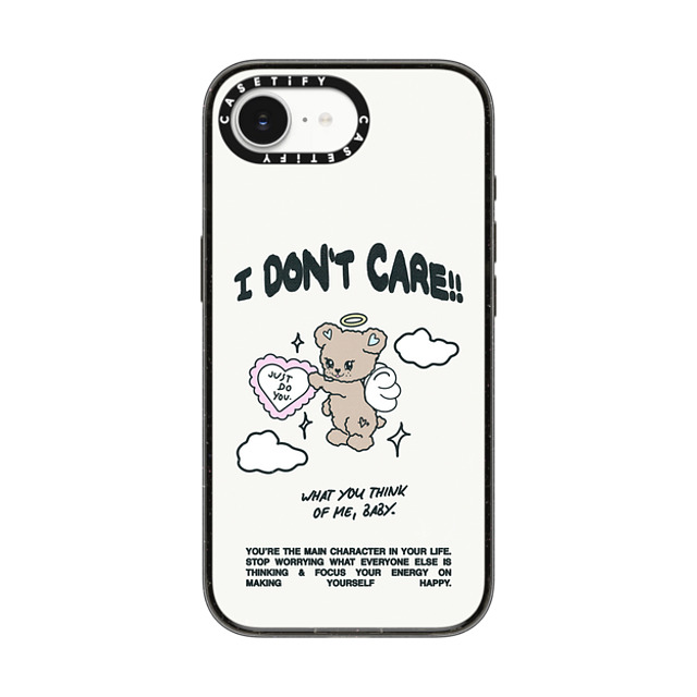 Top Girl Studio x CASETiFY iPhone 16e Case Heart,Bear Black Impact Case MagSafe Compatible Angel Bear Back to School Top Girl Studio x CASETiFY iPhone 16e Case Heart,Bear Black Impact Case MagSafe Compatible Angel Bear Back to School