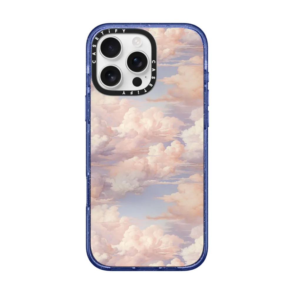 Impact iPhone 16 Pro Max Case MagSafe Compatible - Oil Painting Dreamy Clouds Sunset Pattern 2