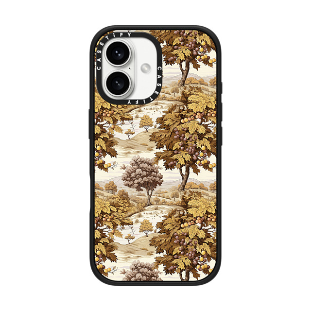 CASETiFY iPhone 16 Case Matte Black Impact Case MagSafe Compatible Vintage Brown Ink Nature Botanical Pattern 4 m a n d i e . k CASETiFY iPhone 16 Case Matte Black Impact Case MagSafe Compatible Vintage Brown Ink Nature Botanical Pattern 4 m a n d i e . k