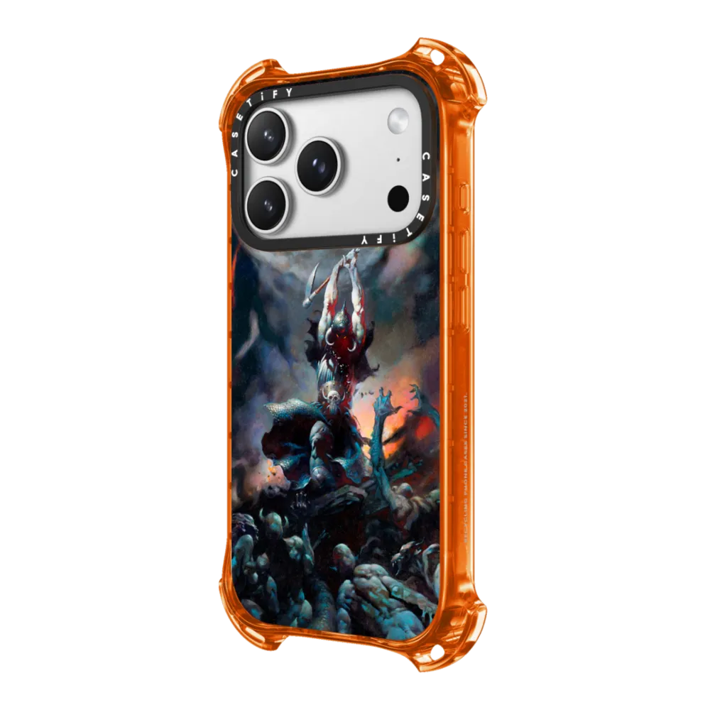 Bounce iPhone 17 Pro Max Case MagSafe Compatible - Death Dealer II by Frazetta Girls