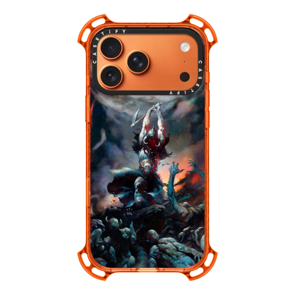Bounce iPhone 17 Pro Max Case MagSafe Compatible - Death Dealer II by Frazetta Girls
