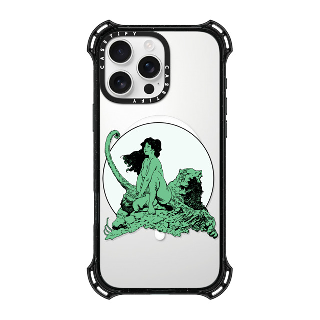 Frazetta Girls x CASETiFY iPhone 16 Pro Max Case Black バウンスケース Living Legend by Frazetta Girls Frazetta Girls x CASETiFY iPhone 16 Pro Max Case Black バウンスケース Living Legend by Frazetta Girls