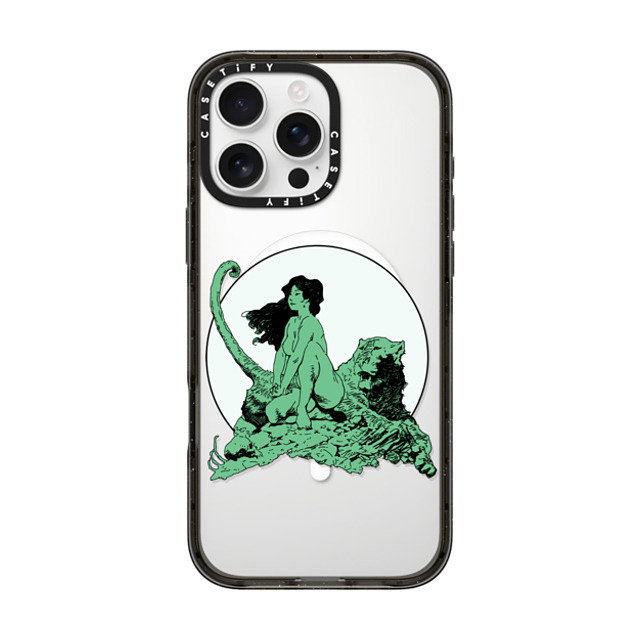 Frazetta Girls x CASETiFY iPhone 16 Pro Max Case Black Impact Case MagSafe Compatible Living Legend by Frazetta Girls Frazetta Girls x CASETiFY iPhone 16 Pro Max Case Black Impact Case MagSafe Compatible Living Legend by Frazetta Girls