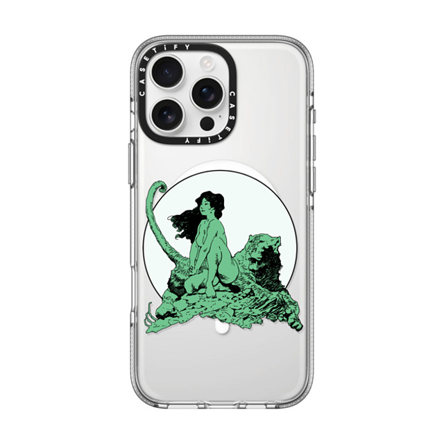 Frazetta Girls x CASETiFY iPhone 16 Pro Max Case Clear Clear Case MagSafe Compatible Living Legend by Frazetta Girls Frazetta Girls x CASETiFY iPhone 16 Pro Max Case Clear Clear Case MagSafe Compatible Living Legend by Frazetta Girls