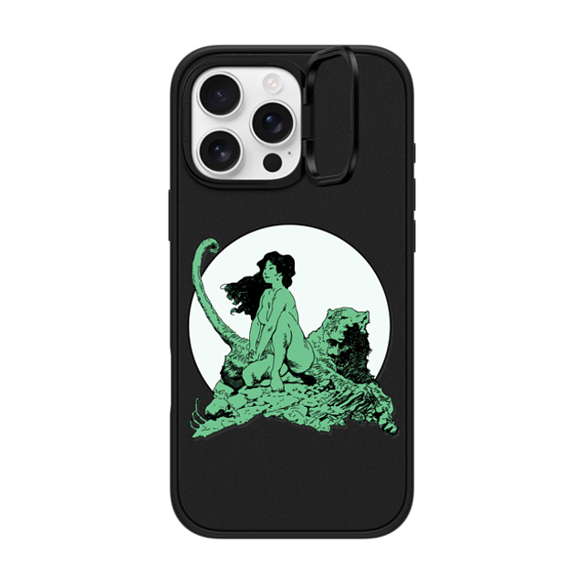 Frazetta Girls x CASETiFY iPhone 16 Pro Max Case Matte Black インパクトリングスタンドケース MagSafe対応 Living Legend by Frazetta Girls Frazetta Girls x CASETiFY iPhone 16 Pro Max Case Matte Black インパクトリングスタンドケース MagSafe対応 Living Legend by Frazetta Girls