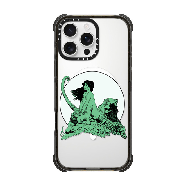 Frazetta Girls x CASETiFY iPhone 16 Pro Max Case Black ウルトラ インパクトケース MagSafe 対応 Living Legend by Frazetta Girls Frazetta Girls x CASETiFY iPhone 16 Pro Max Case Black ウルトラ インパクトケース MagSafe 対応 Living Legend by Frazetta Girls