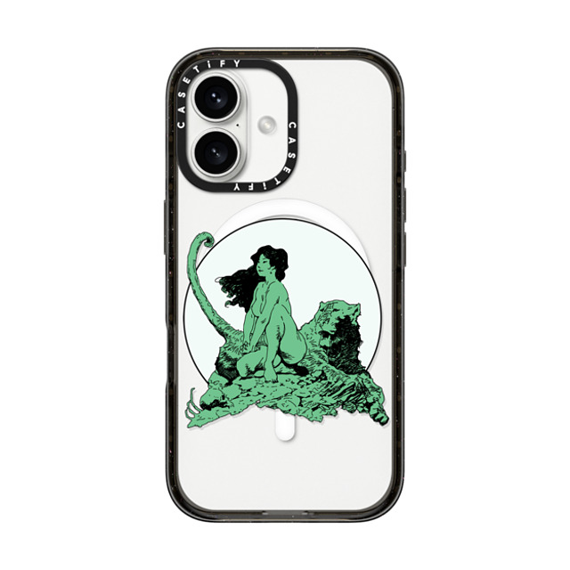 Frazetta Girls x CASETiFY iPhone 16 Case Black Impact Case MagSafe Compatible Living Legend by Frazetta Girls Frazetta Girls x CASETiFY iPhone 16 Case Black Impact Case MagSafe Compatible Living Legend by Frazetta Girls