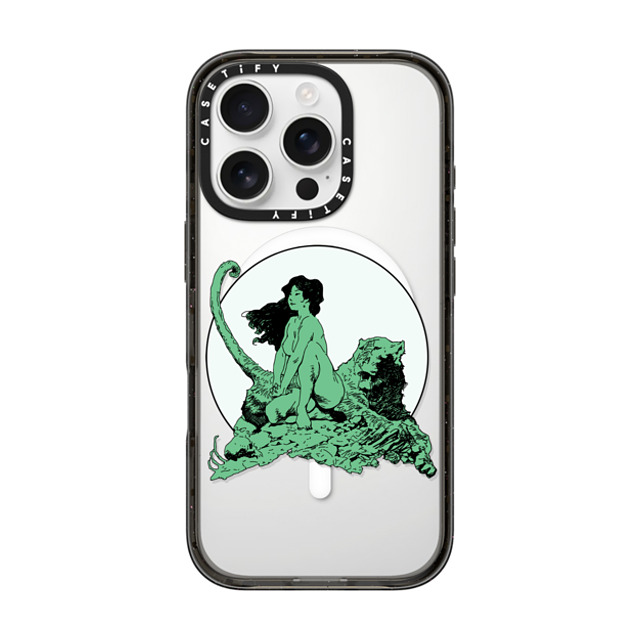Frazetta Girls x CASETiFY iPhone 16 Pro Case Black Impact Case MagSafe Compatible Living Legend by Frazetta Girls Frazetta Girls x CASETiFY iPhone 16 Pro Case Black Impact Case MagSafe Compatible Living Legend by Frazetta Girls