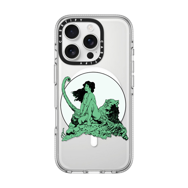 Frazetta Girls x CASETiFY iPhone 16 Pro Case Clear Clear Case MagSafe Compatible Living Legend by Frazetta Girls Frazetta Girls x CASETiFY iPhone 16 Pro Case Clear Clear Case MagSafe Compatible Living Legend by Frazetta Girls