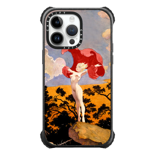 Frazetta Girls x CASETiFY iPhone 14 Pro Max Case Matte Black ウルトラ インパクトケース MagSafe 対応 Dawn's Early Light by Frazetta Girls Frazetta Girls x CASETiFY iPhone 14 Pro Max Case Matte Black ウルトラ インパクトケース MagSafe 対応 Dawn's Early Light by Frazetta Girls