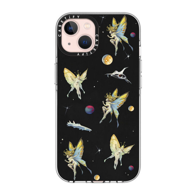 Frazetta Girls x CASETiFY iPhone 13 ケース クリア クリア ケース MagSafe対応 Fairy Encounter by Frazetta Girls