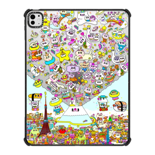 iPad Pro 13-inch (M4/M5) - Fluffy Fuji Friends in Tokyo