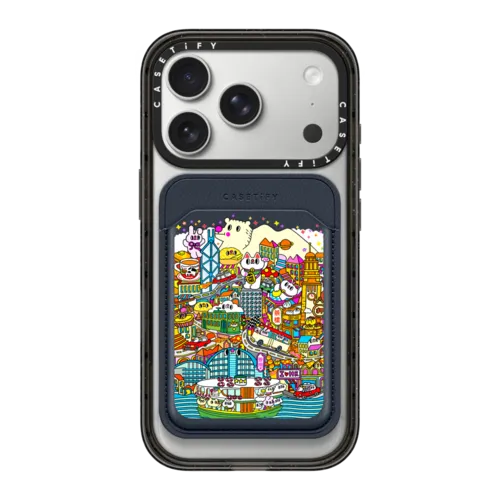 Snappy MagSafe Wallet - Hong Kong Spirit Embraced By Lion Rock