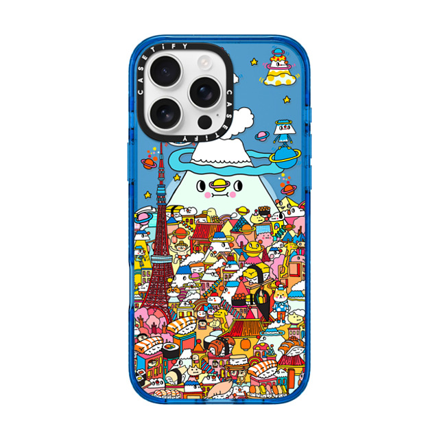 Messy Desk x CASETiFY iPhone 16 Pro Max Case スカイブルー Impact Case MagSafe Compatible Love in Tokyo Messy Desk x CASETiFY iPhone 16 Pro Max Case スカイブルー Impact Case MagSafe Compatible Love in Tokyo
