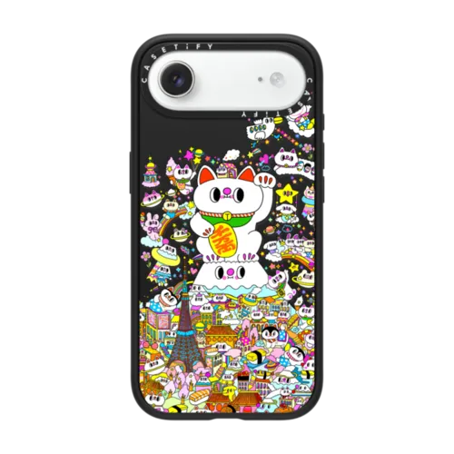 CASETiFY ケースティファイ iPhone エアー ケース 黒 キラキラ iPhone Air Case | CASETiFY