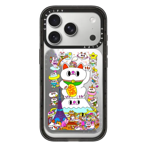 Snappy Cardholder Stand - Lucky Cat at Fuji's Peak