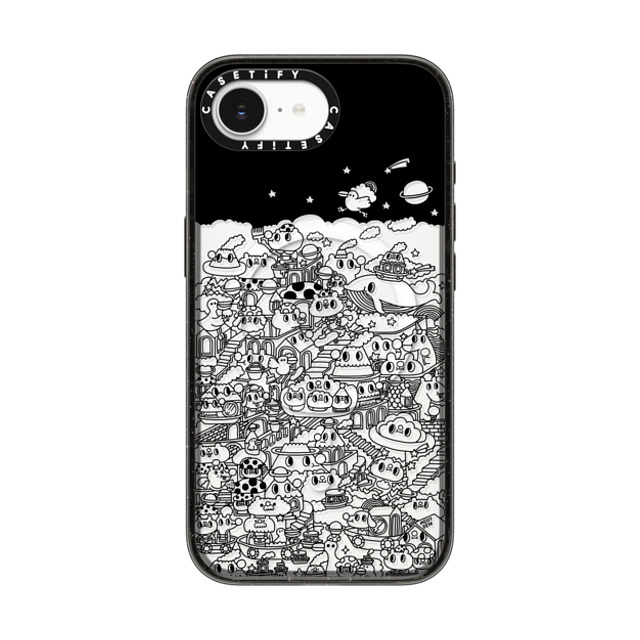 Messy Desk x CASETiFY iPhone 16e Case Black Impact Case MagSafe Compatible Midnight Wonderland Back to School Messy Desk x CASETiFY iPhone 16e Case Black Impact Case MagSafe Compatible Midnight Wonderland Back to School