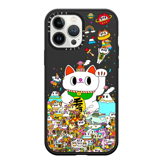 Impact iPhone 13 Pro Max Case MagSafe Compatible - Lucky Cat