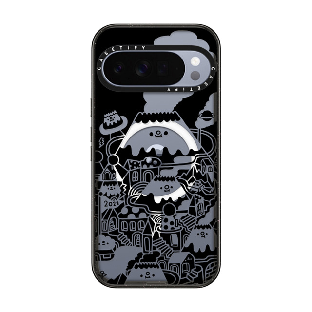 Messy Desk x CASETiFY Pixel 10 Pro XL Case Cat,Cartoon Black Impact Magnetic Case Black Mirror City Messy Desk x CASETiFY Pixel 10 Pro XL Case Cat,Cartoon Black Impact Magnetic Case Black Mirror City