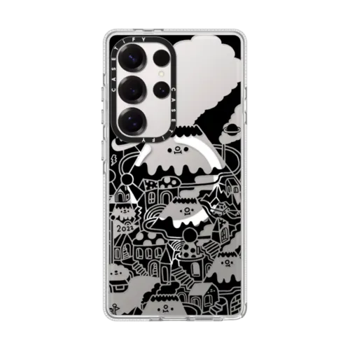 Galaxy S25 Ultra - Black Mirror City