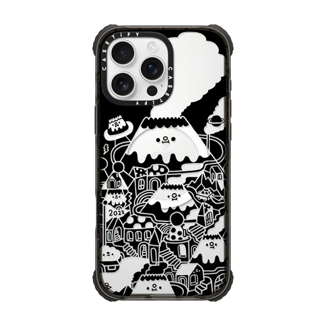 Messy Desk x CASETiFY iPhone 16 Pro Max Case Cat,Cartoon Black ウルトラ インパクトケース MagSafe 対応 Black Mirror City Back to School Messy Desk x CASETiFY iPhone 16 Pro Max Case Cat,Cartoon Black ウルトラ インパクトケース MagSafe 対応 Black Mirror City Back to School