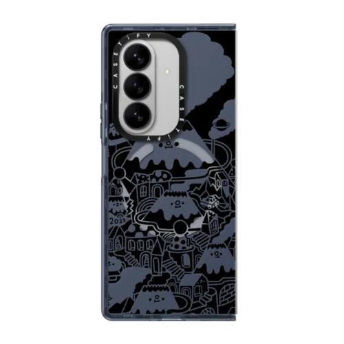 Galaxy Z Fold7 - Black Mirror City