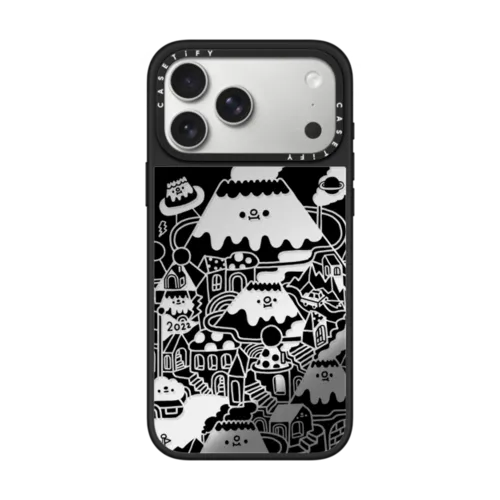 iPhone 17 Pro Max - Black Mirror City