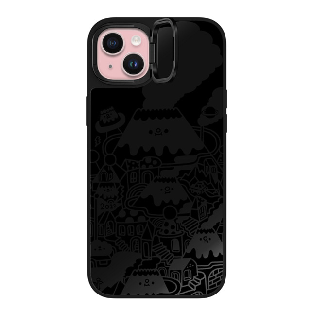 Messy Desk x CASETiFY iPhone 15 Plus Case Cat,Cartoon Black on Black ミラー リングスタンドケース MagSafe対応 Black Mirror City Back to School Messy Desk x CASETiFY iPhone 15 Plus Case Cat,Cartoon Black on Black ミラー リングスタンドケース MagSafe対応 Black Mirror City Back to School