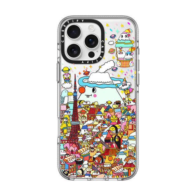 Messy Desk x CASETiFY iPhone 16 Pro Max ケース Cat,Cartoon クリア クリア ケース MagSafe対応 Fuji mountains Back to School Messy Desk x CASETiFY iPhone 16 Pro Max ケース Cat,Cartoon クリア クリア ケース MagSafe対応 Fuji mountains Back to School