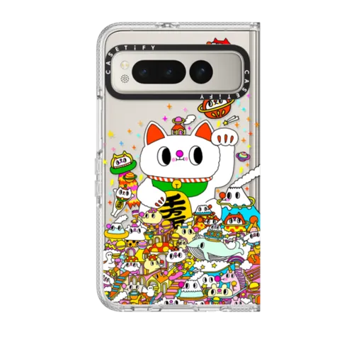 Pixel Fold - Lucky Cat