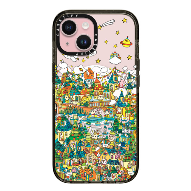 Messy Desk x CASETiFY iPhone 15 Case Cat,Animal Black Impact Case MagSafe Compatible Dans les forêts et champs Mother's Day Messy Desk x CASETiFY iPhone 15 Case Cat,Animal Black Impact Case MagSafe Compatible Dans les forêts et champs Mother's Day