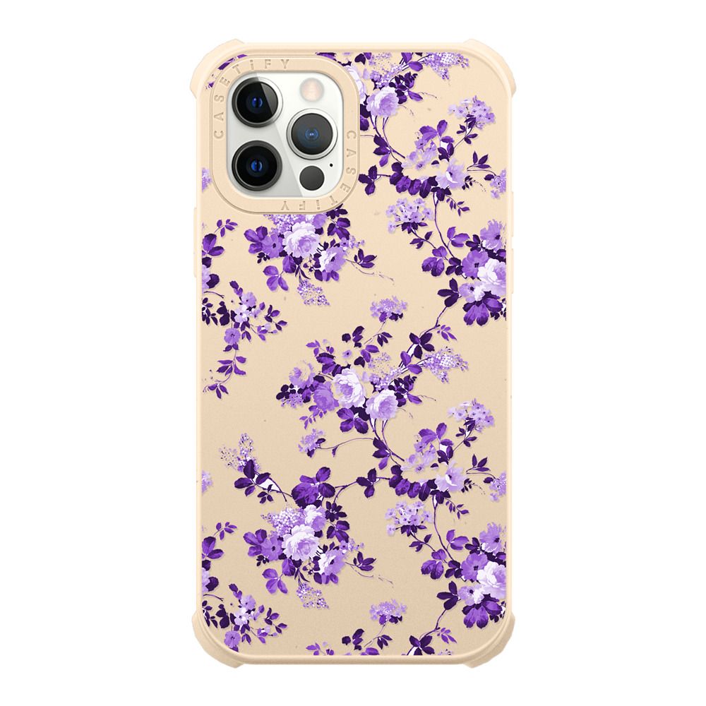 Vintage Lavender Purple Elegant Roses Floral Casetify